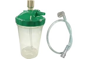 Westmed 6 LPM Humidifier Bottle w/15" Adapter Tubing