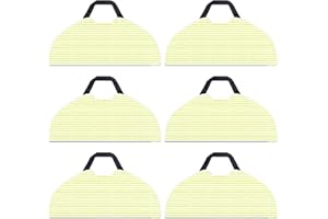 Fixbetter 6 Pcs Mop Pads for Shark RV2610WA AV2610WA RV2620WD RV2410WD AI Ultra 2- in-1 Robot Vacuum, Washable Reusable Mopping Pad Replacement Accessories