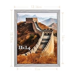 Picrit 11x14 Picture Frame, Photo Frame for Wall