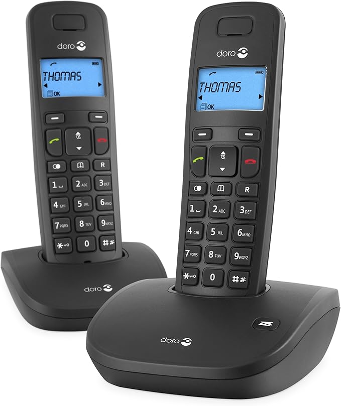 Doro Formula 3 DUO DECT Digital Cordless Twin Phone Amazon.co.uk