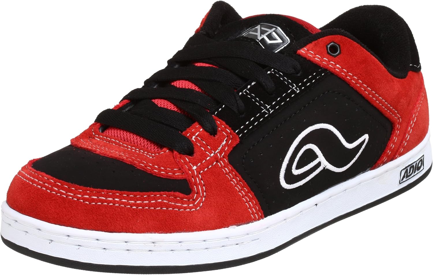 Adio Men�s Dompierre V.1 Skate Shoe, Red Adio Men�s Dompierre V.1 Skate Shoe, Red
