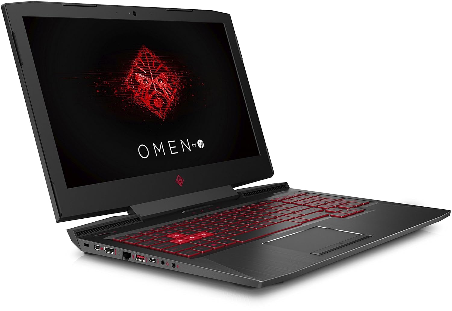 Omen by HP 15-ce016ng 39,6 cm (15,6 Zoll Full HD IPS) Gaming Notebook  (Intel Core i7-7700HQ, 8GB RAM, 1TB HDD, 128GB SSD, NVIDIA GeForce GTX 1050  Ti ... - 