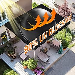 Artpuch 90% Sun Shade Cloth, 8 x 10 FT Pergola