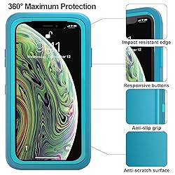 Case for iPhone Xs Max Case with 2 Screen