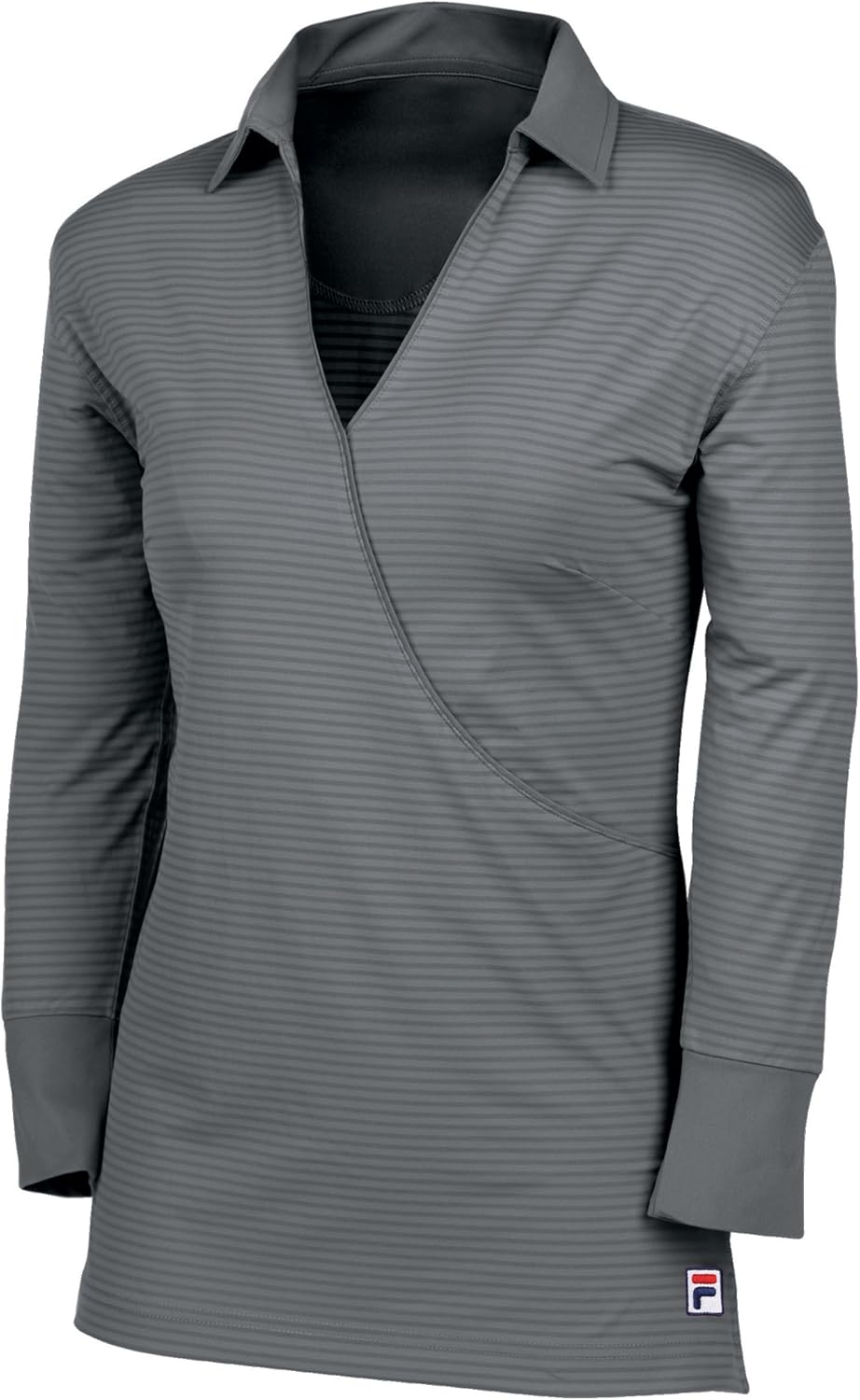 fila polo womens black