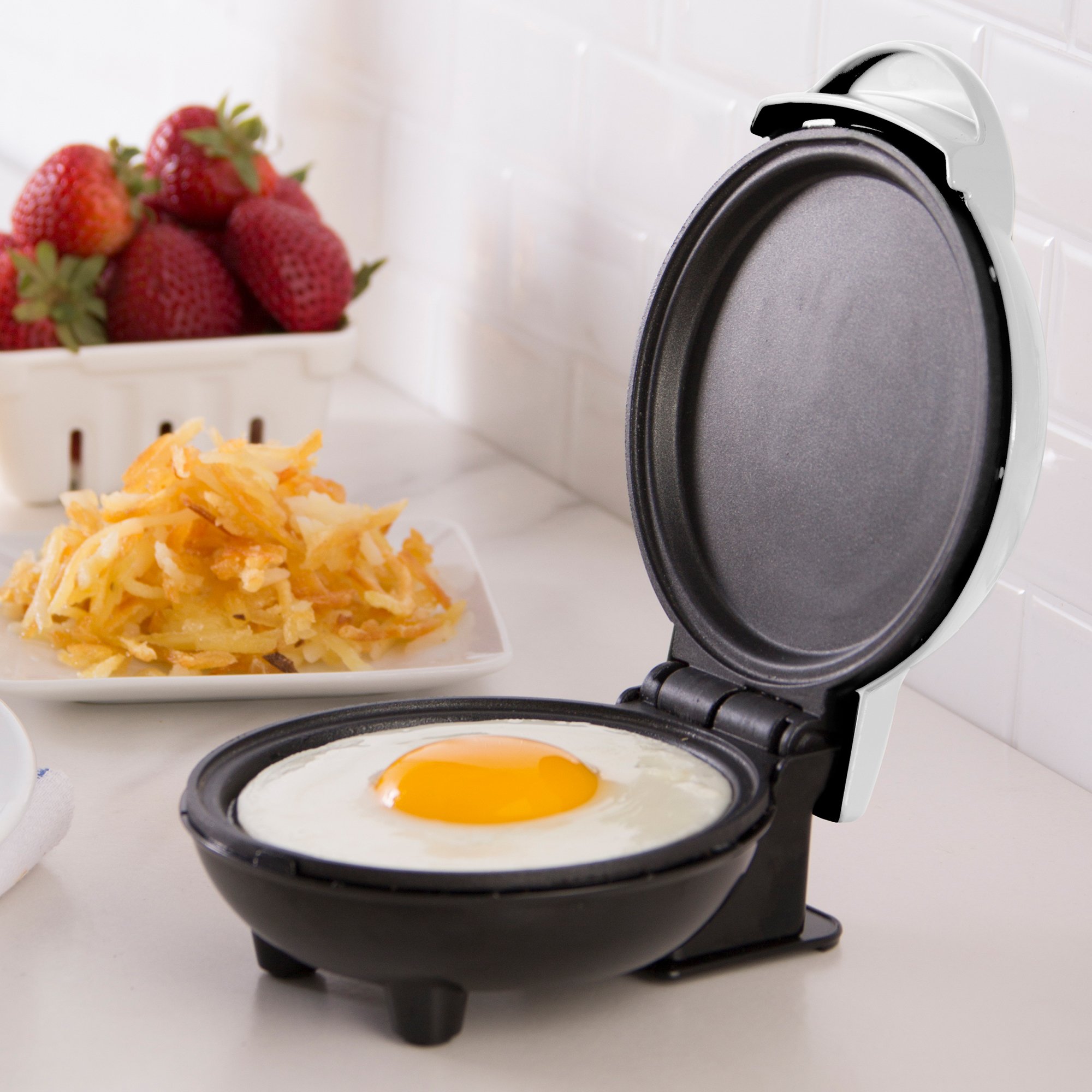 Dash DMS001WH Mini Maker Electric Round Griddle for Individual Pancakes, eBay