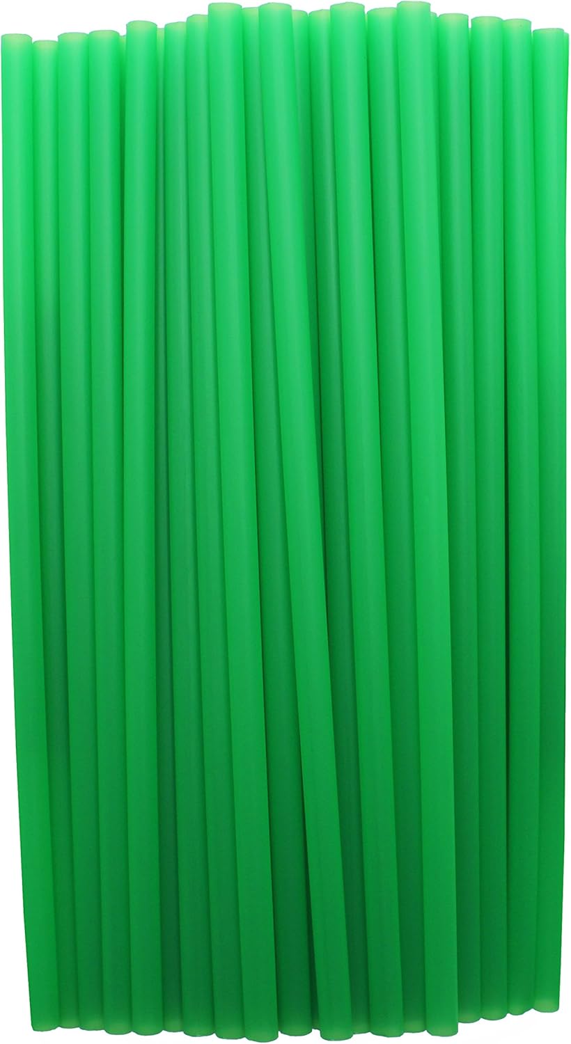 10 Inch Drinking Straws (10 Inch x 0.28 Inch) (250, Clear): Kitchen & Dining