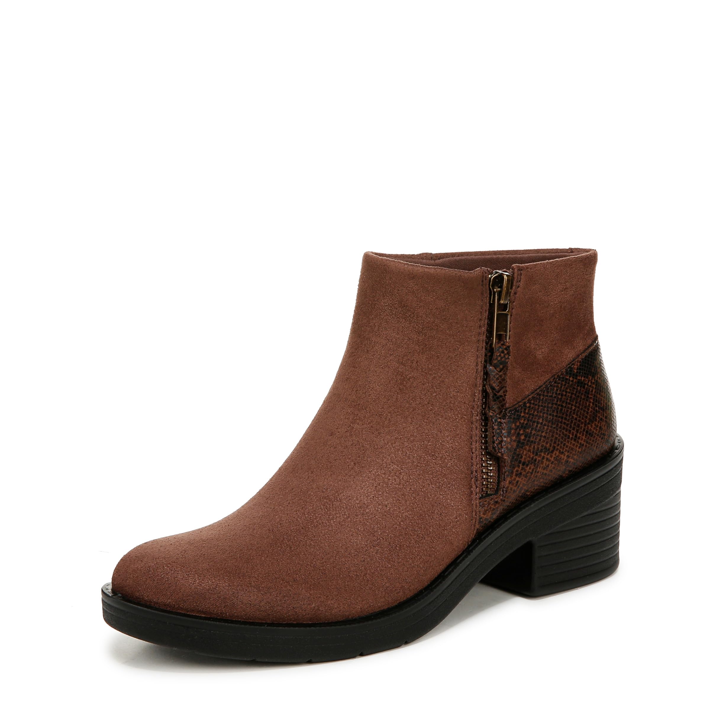 BZees Womens Outgoing Comfort Ankle Bootie Ankle