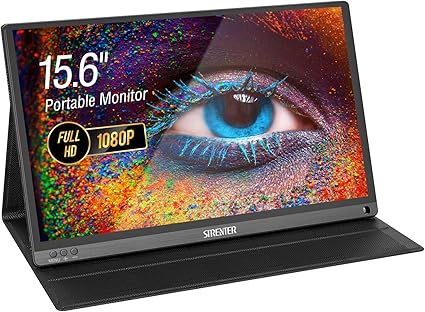 Amazon Strenter モバイルモニター 15 6インチ 年 フルhd 1080p モバイルディスプレイ 極薄 全視野角ipsパネル Usb Type C Hdmi出力対応 Ios Andorid端末 Windows Mac Os Pc Nintendo Switch Ps4等ゲーム機適用 保護カバー 日本語取扱説明書 三年間保証付属