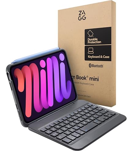 IVEOPPE Tastatur für iPad mini 7 (A17 pro) 2024 / Mini 6 2021, Hülle IVEOPPE Tastatur für iPad mini 7 (A17 pro) 2024 / Mini 6 2021, Hülle
