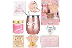 Sweet 16 Birthday Gifts for Girls, 16th Birthday Gifts Basket for Best Friends Female Sister Mom Wife Daughter Her Girlfriend