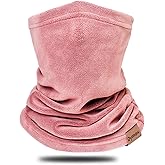Dymex Kids Neck Warmer Gaiter Winter Fleece Face Neck Cover Balaclava Cold Weather Windproof Face Mask for Boys Girls