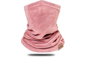 Dymex Kids Neck Warmer Gaiter Winter Fleece Face Neck Cover Balaclava Cold Weather Windproof Face Mask for Boys Girls