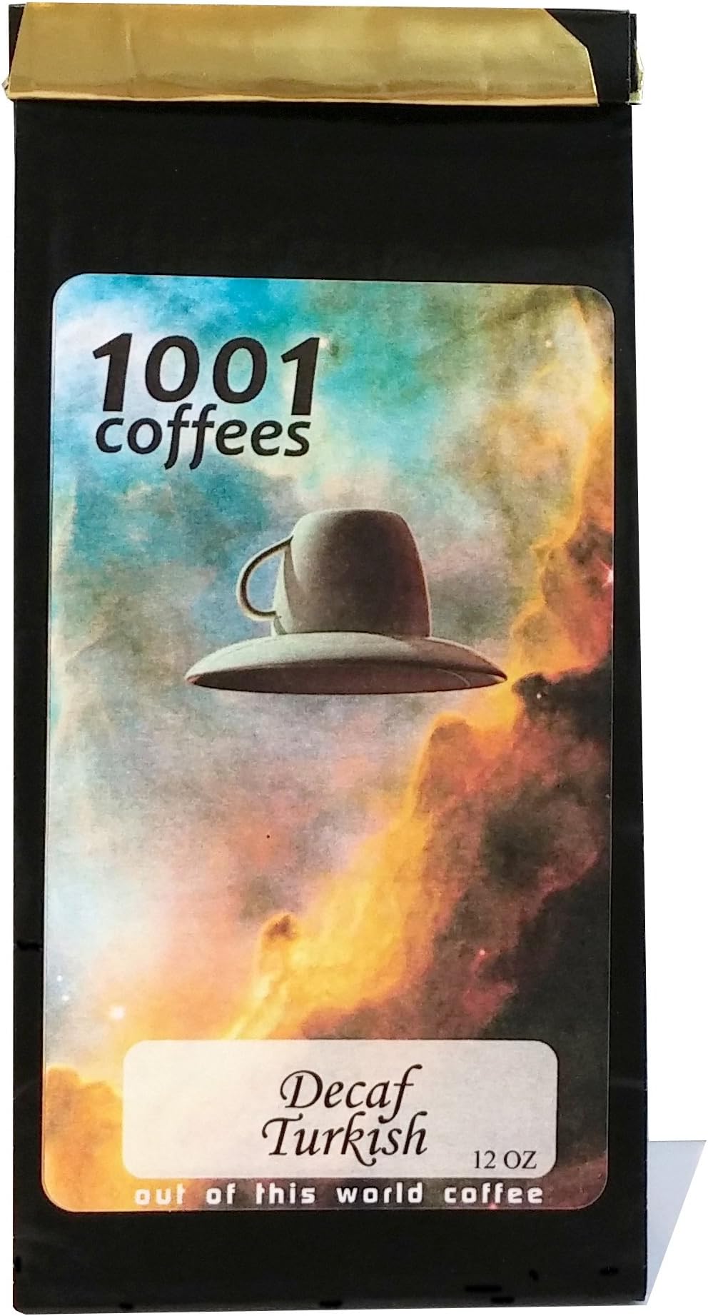 Colombian Decaf Turkish Coffee 12 Oz Bag, Ground