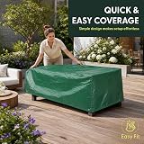 KEPLIN Garden Chair Cover Waterproof Heavy Duty All Weather UV Protection view 2