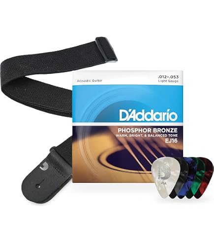 Jeu De 2 Cordes Pour Guitare Acoustique - Bronze Phosphoreux 012-053 - Son Brillant Et Durable