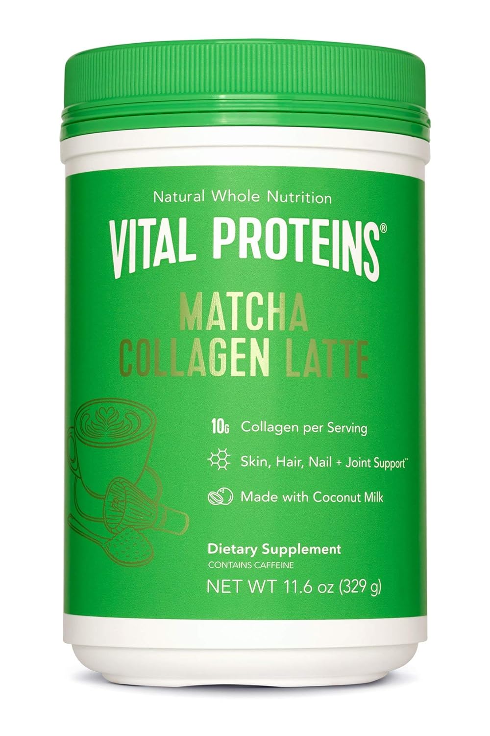 Vital Proteins Matcha Collagen Latte Original