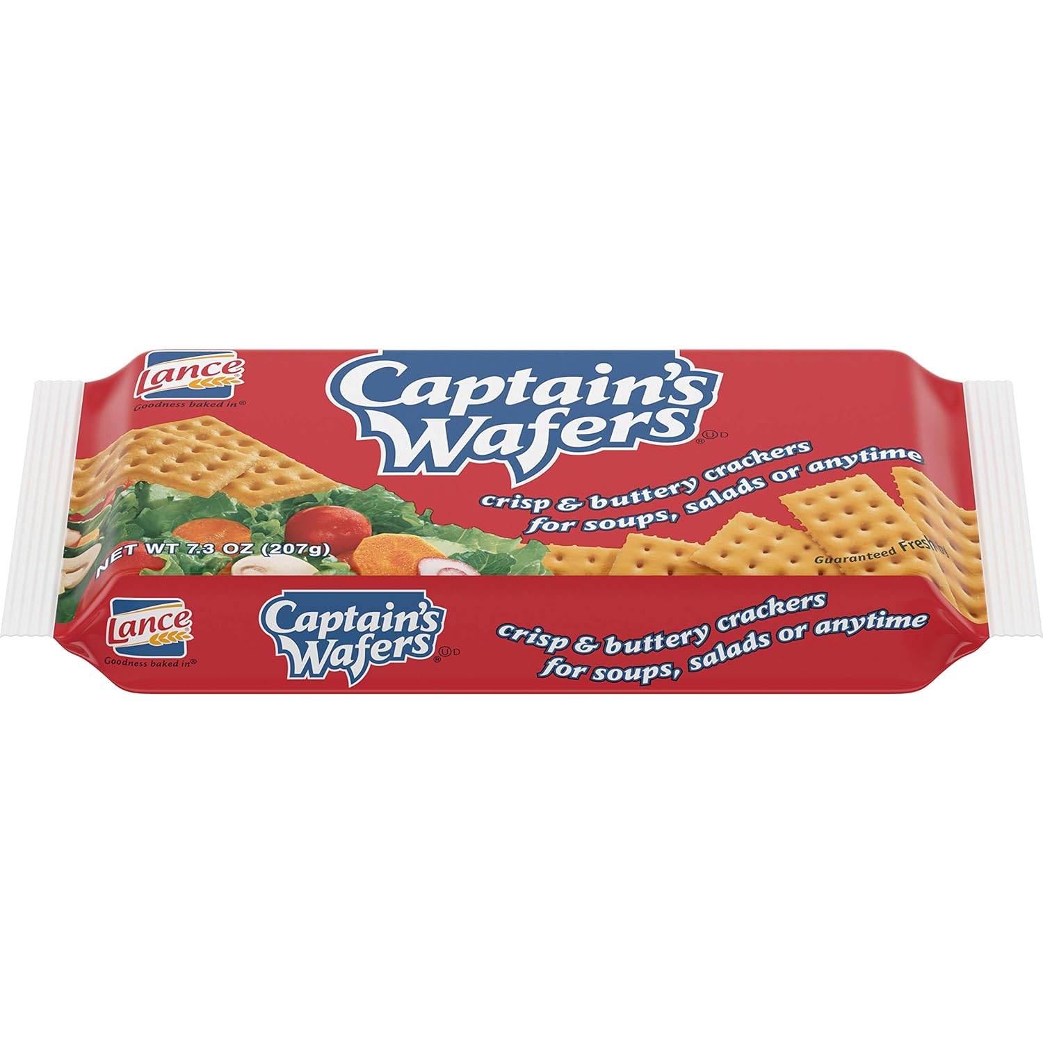 Captain's Wafers Light And Buttery Crackers, 7.333 oz ( 3