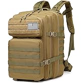 ATBP Military Tactical Molle Rucksack Backpack Large Travel Backpack Hiking Daypack Camping Hunting Backpack