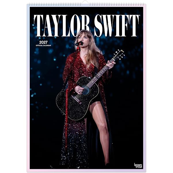 Taylor Swift OFFICIAL | 2027 12 x 24 Inch (Hanging) Monthly Square