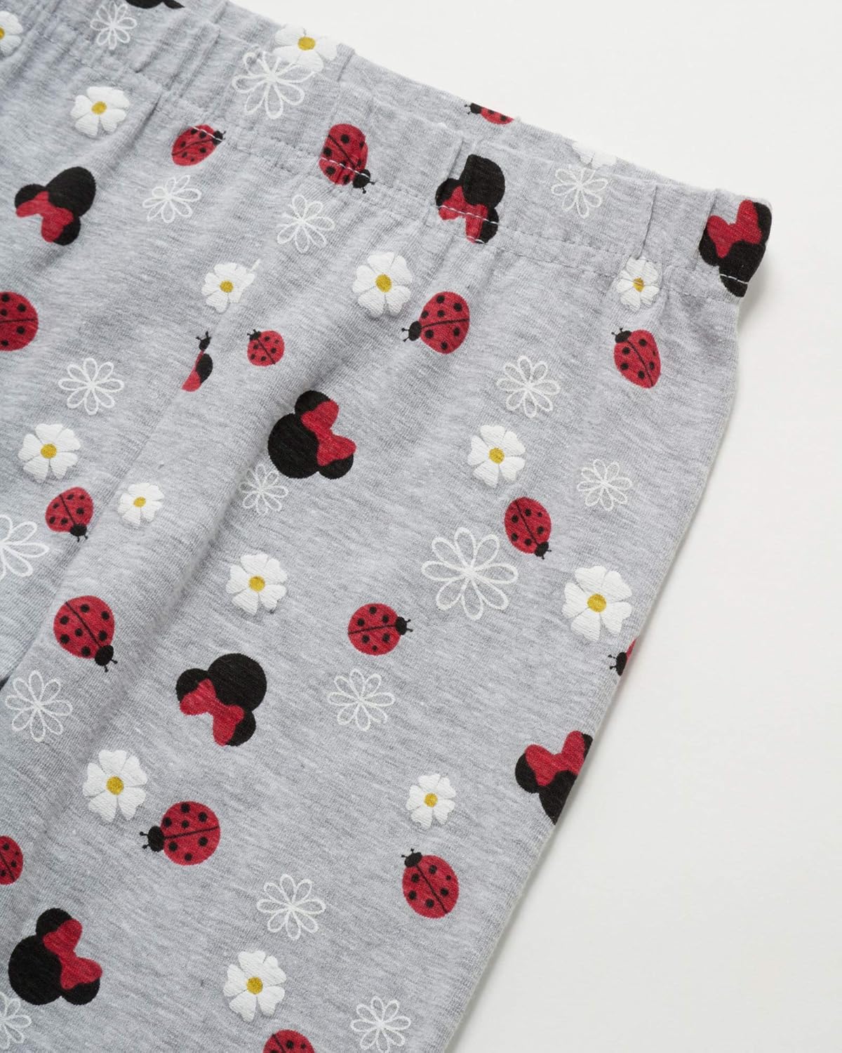Disney Girls Shirt & Legging Set: Minnie Mouse 2 Piece T-Shirt & Pant Set (Newborn/Infant/Toddler), Size 12 Months, Red/Grey Minnie: Clothing