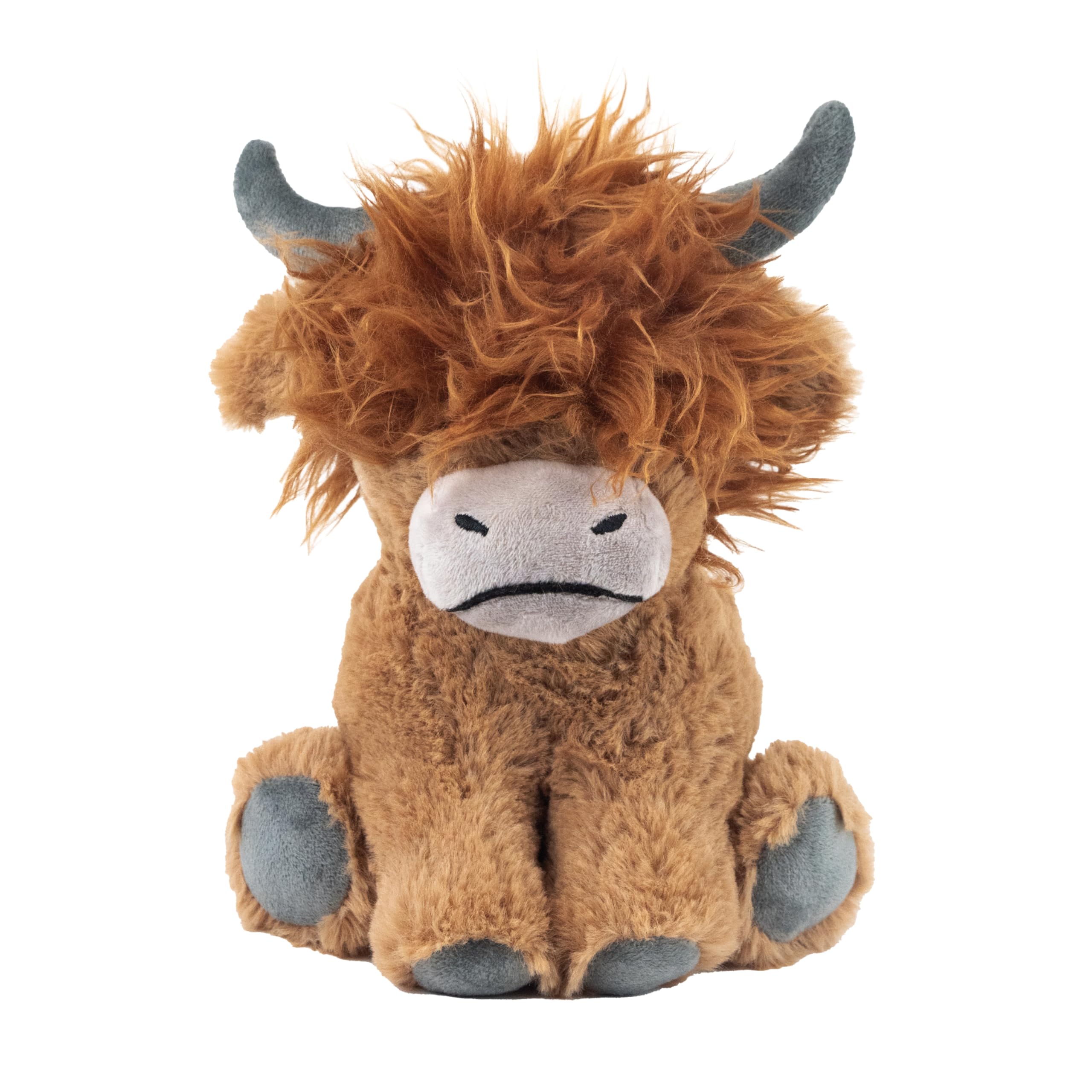 Webbox Hamish the Highland Cow - Plush, Squeaky & Super Soft Dog Toy โ image 1