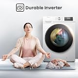 Hisense WDQA1014EVJM 60cm Freestanding Washer Dryer 10 kg 1400 RPM White view 5