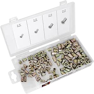 Amazon.com: Performance Tool W5251 Rivet Assortment (120pc SAE Threaded ...