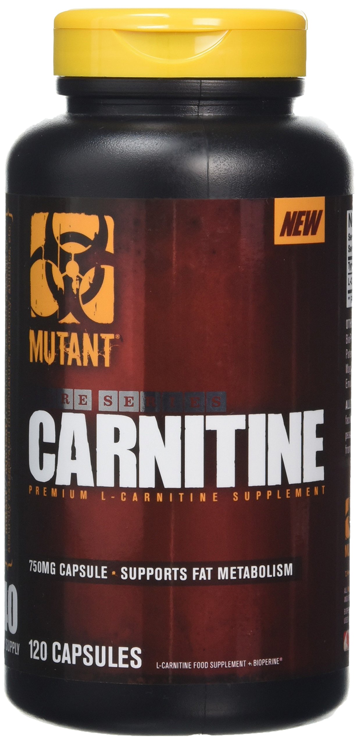 Mutant Core Carnitine 120 Capsules