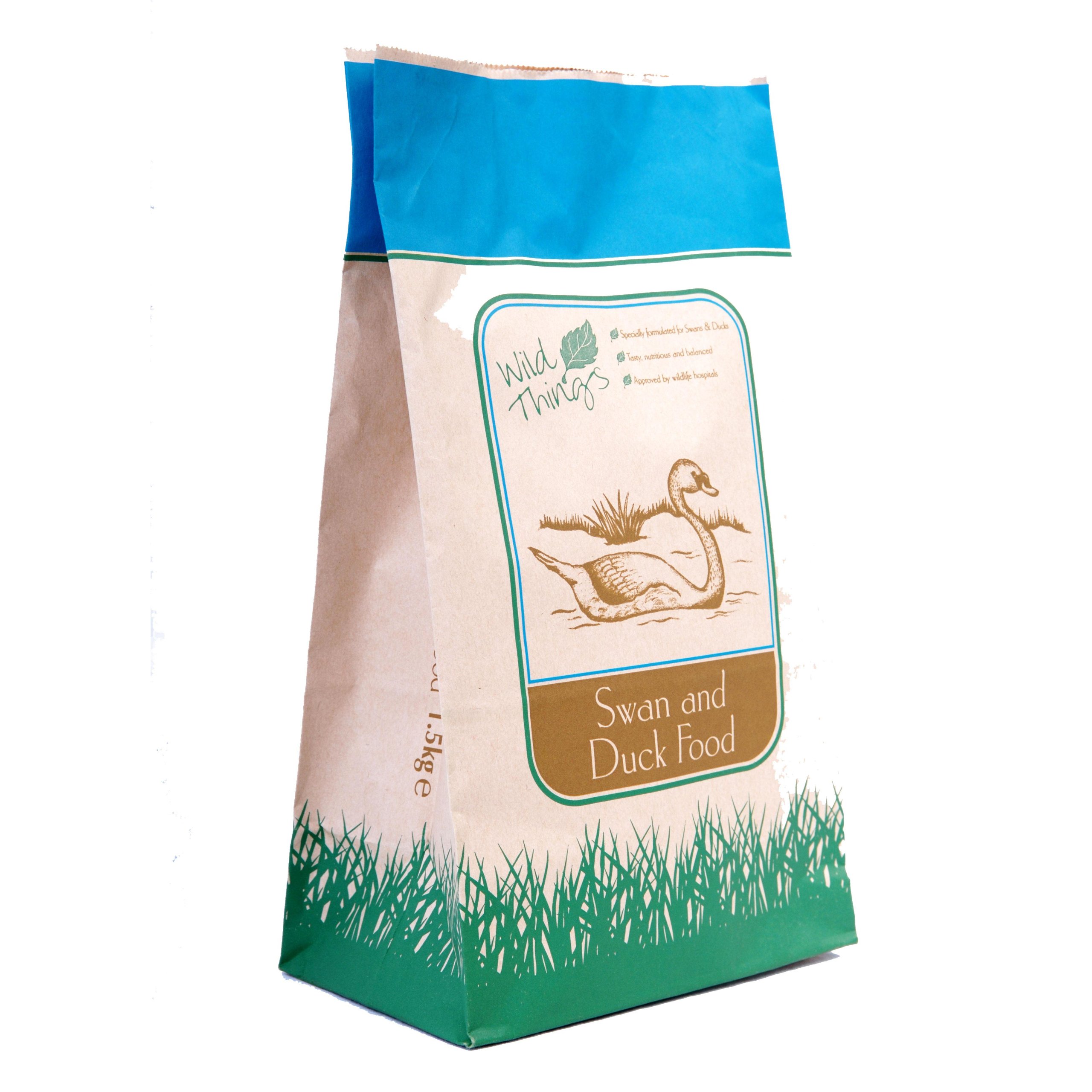 Wild Things 07WT1 Complete Dry Swan and Duck Food, 1.5 kg