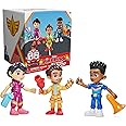 Disney Junior Firebuds Action Figures Gift Pack with 3 Collectible Kids Toys: Bo, Jayden and Violet and Accessories, for Ages