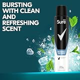 Sure Men Invisible Ice Fresh Anti-Perspirant Aerosol 200ml 48hr Protection view 3