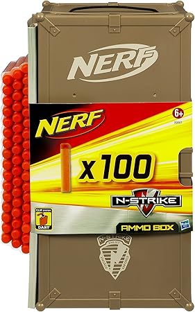 Nerf - N-Strike Dardos Caja 100 Surtidos (Hasbro) 89837148: Amazon.es: Juguetes y juegos