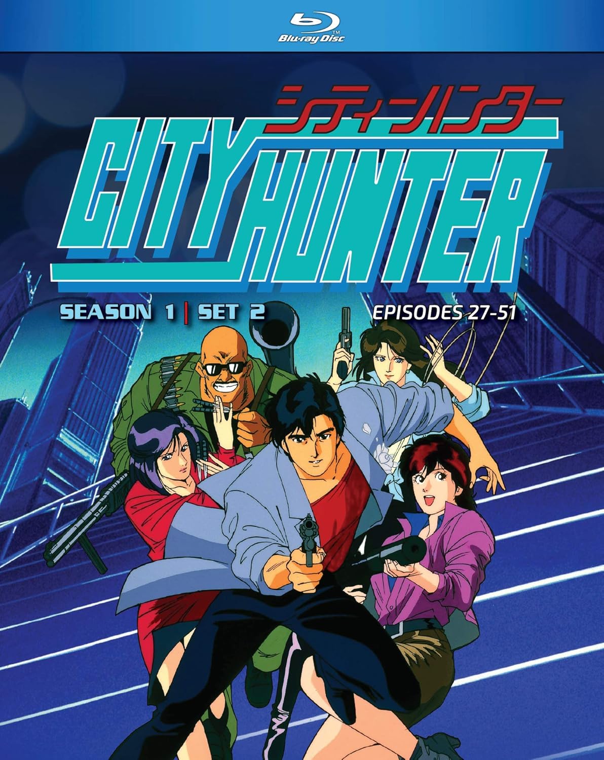 Amazon シティーハンター City Hunter 第1シリーズ パート2 Blu Ray 27 51話 600分収録 北米版 アニメ