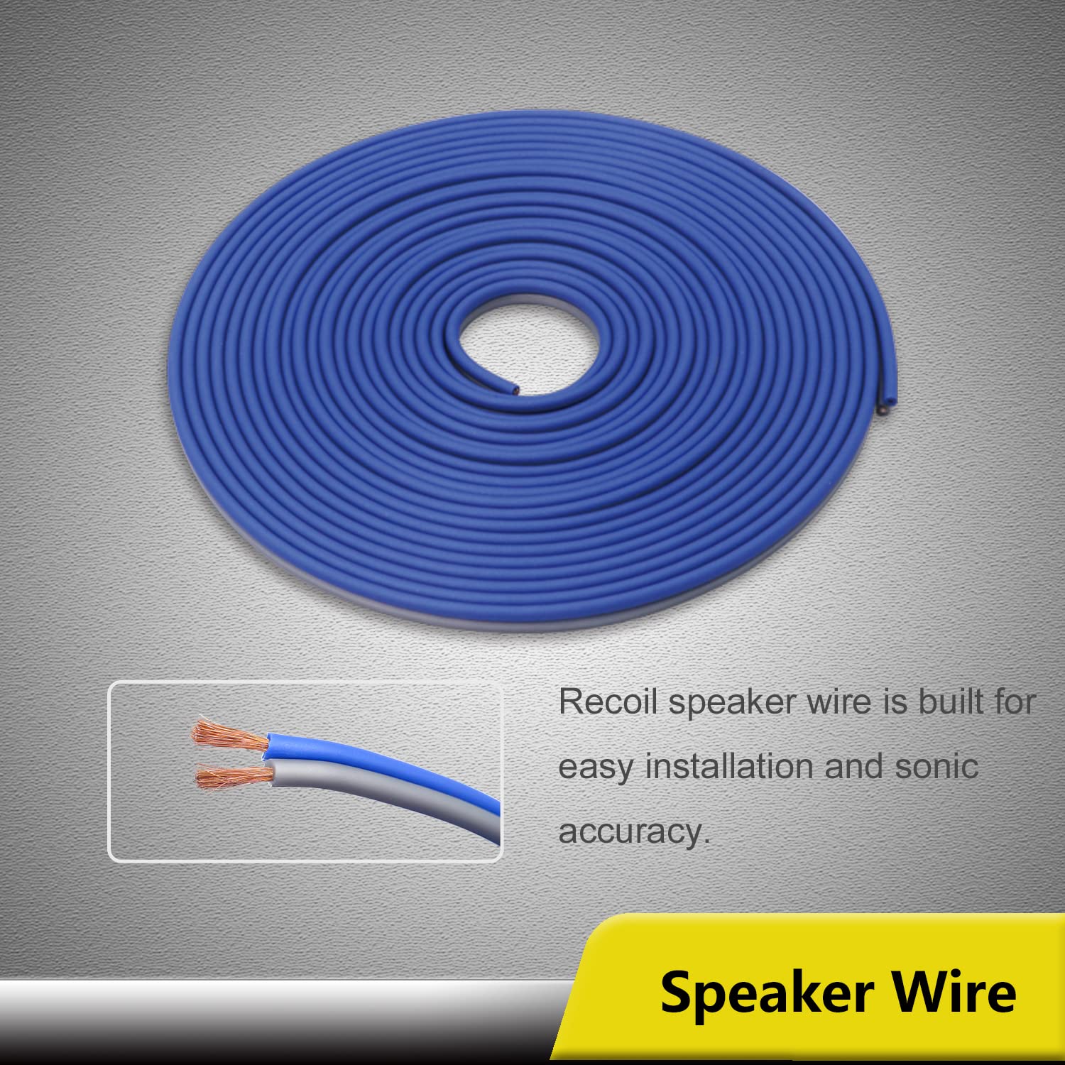 RECOIL True 4 Gauge Complete CCA Amplifier Wiring Kits with OFC RCA Cable