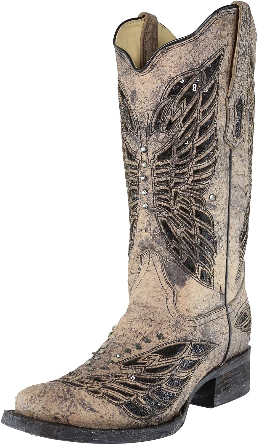 inlay cowgirl boots