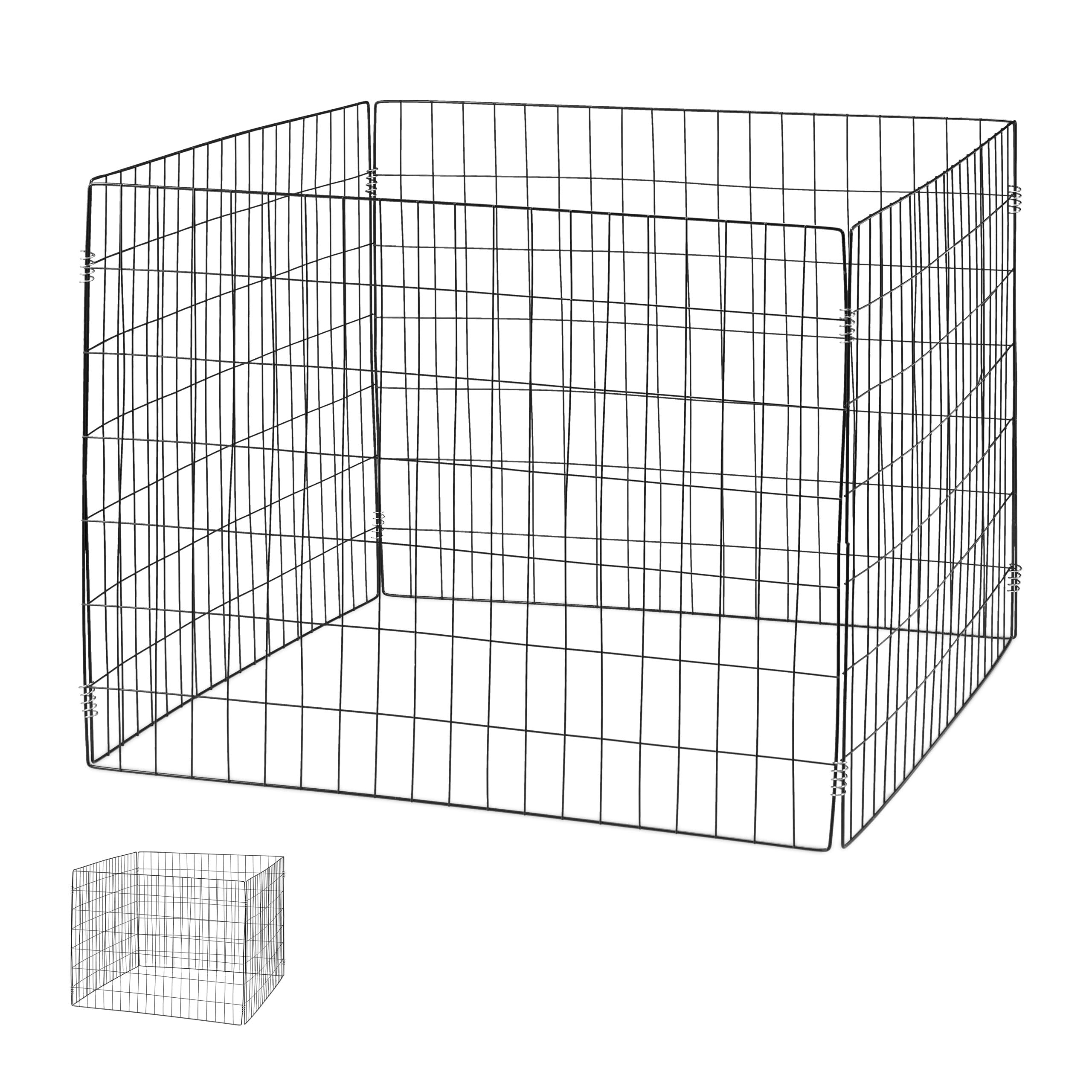 Photo 1 of ***REFERENCE IMAGE  AND MEASUREMENT***Relaxdays Metal Composter, Set of 2, Biocomposter Garden, H x W x D: 70 x 90 x 90 cm, 560 litres, Steel Wire Composter, Black