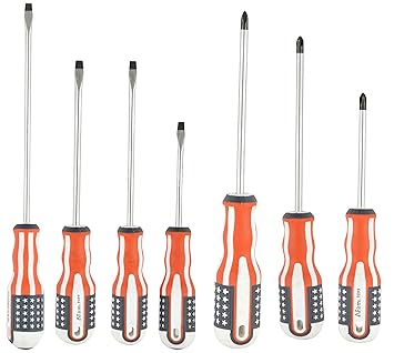 Afirms Flat and Star Srewdriver Set (Pack of 7)