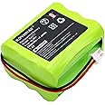 Replacement Battery for 2GIG 228844 Go Control Panels, Compatible with Linear Corp, PERS-4200, Fits Part No 2GIG 6MR2000AAY4Z, 7.2V 2000mAh/14.40Wh Ni-MH