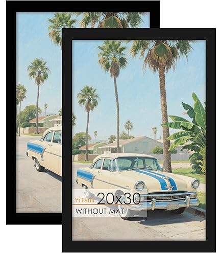 Amazon.com - LUCKYLIFE 20x30 Picture Frame, Wall Hanging Poster