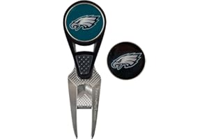TEAM EFFORT NFL CVX Ball Mark Repair Tool & 2 Ball Markers