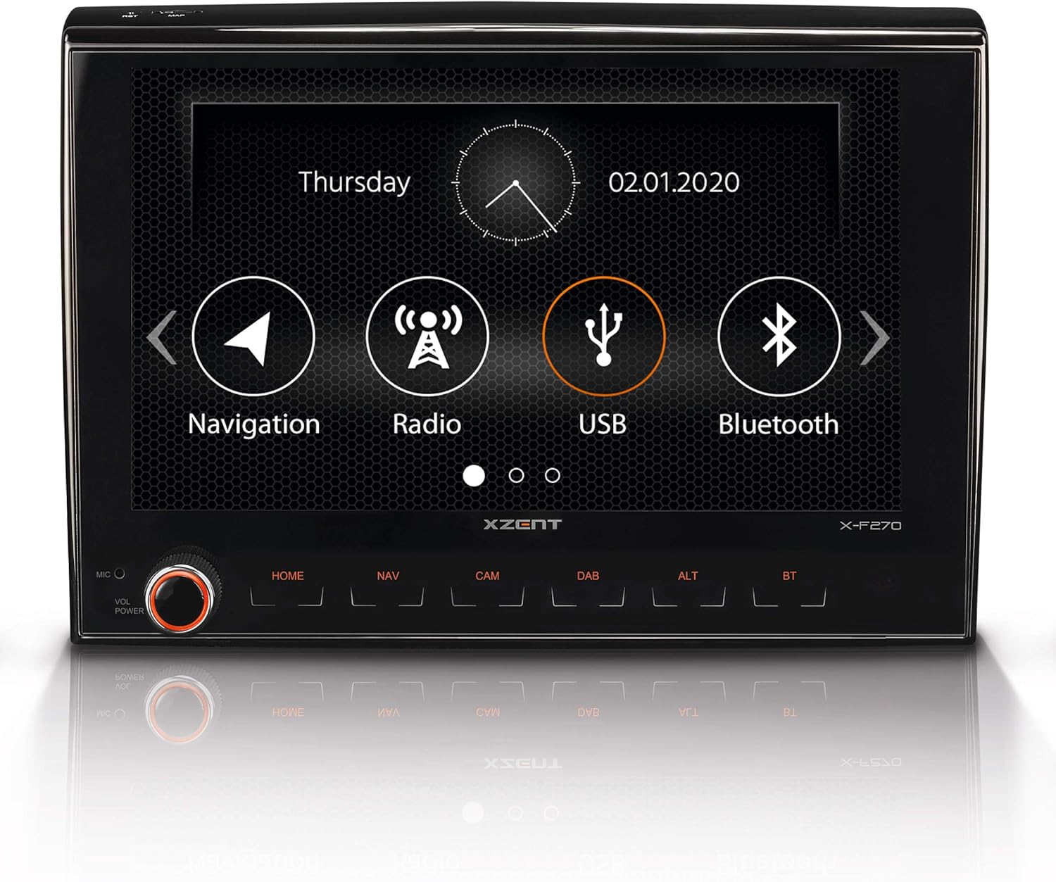 Xzent X F270 Infotainer 2 Din Mediencenter Per Fiat Ducato Multimedia Con 20 3 Cm 8 Touchscreen Autoradio Con Dab Bluetooth Al Viaggio Mobile Camper Installazione Fissa Navigatore Estendibile Amazon It Elettronica