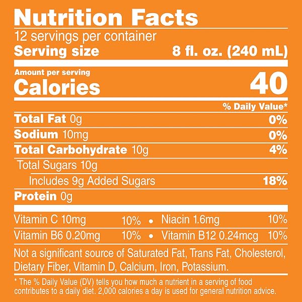V8 SPLASH TROPICAL FRUIT BLEND FLAVORED JUICE BEVERAGE, 96 FL OZ BOTTLE