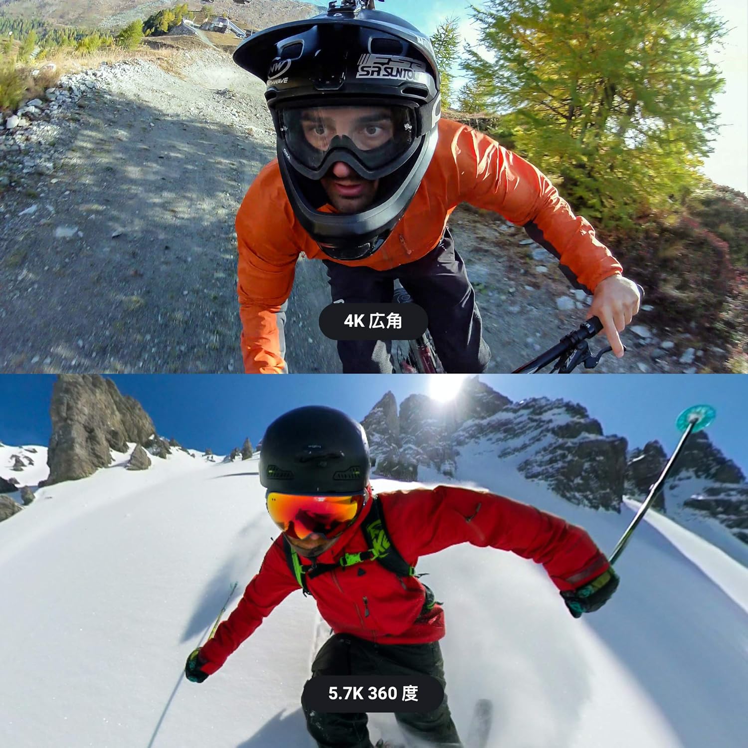 Insta360 ONE R Twin Edition – Action Camera & 360 Camera with Interchangeable Lenses, Stabilization, IPX8 Waterproof, Touch Screen, AI Editing : Camera & Photo