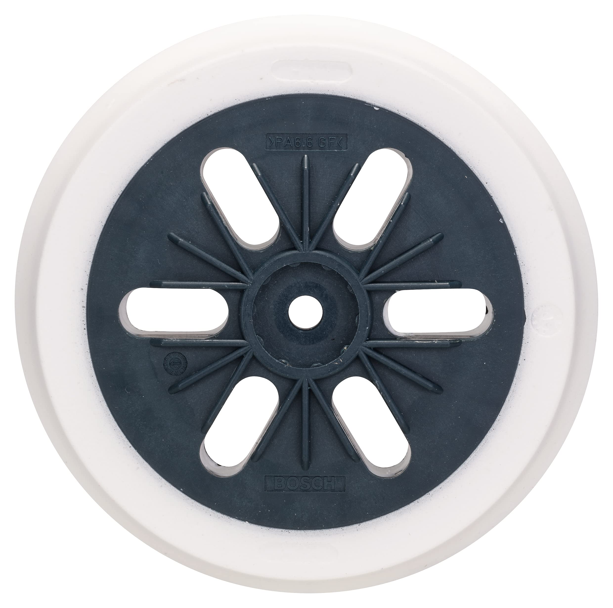 Bosch 1x Sanding Backing Pad (Ø 150 mm, Hard, Accessories Random Orbital Sanders)