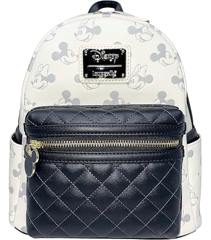 Loungefly Mickey Corduroy Convertible Bag: Handbags