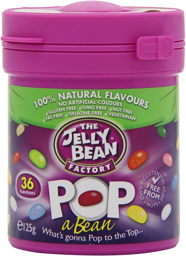 Jelly Bean Pop A Bean Tub 125 g (Pack of 2) Amazon.co.uk Grocery