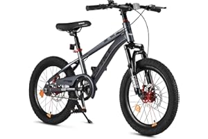 ONLYGU Kids Bike-18 20 Inch Bike for Boys and Girls Bicycle with Adjustable Seat and Handbrake, Bikes for Kids 7-13