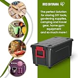 Iris Ohyama Large 75L Storage Boxes with Lids 3 Pack SIA-75 view 6