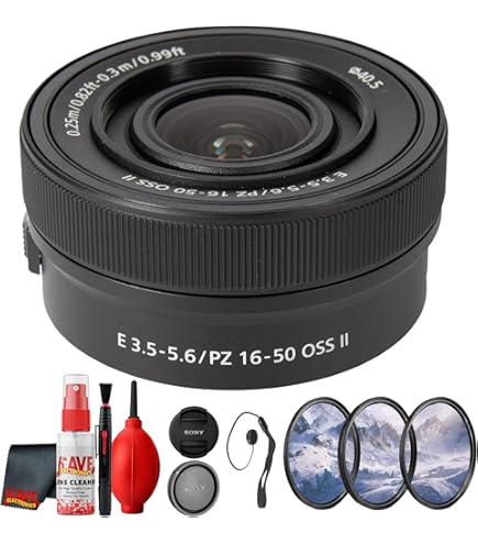 Amazon.com : Sony E PZ 16-50mm F3.5-5.6 OSS II Compact APS-C